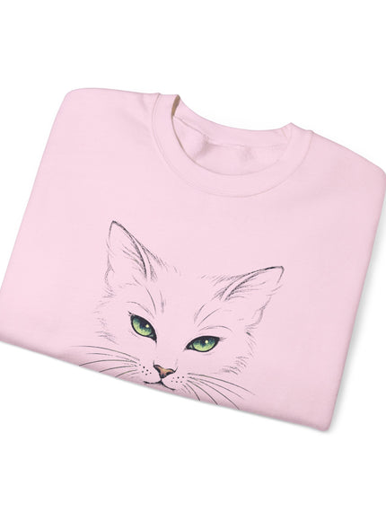 "Cat Face Sketch" Unisex Adult Sweatshirt