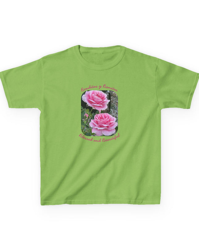 "Blessed and Beautiful" Kids Heavy Cotton Tee