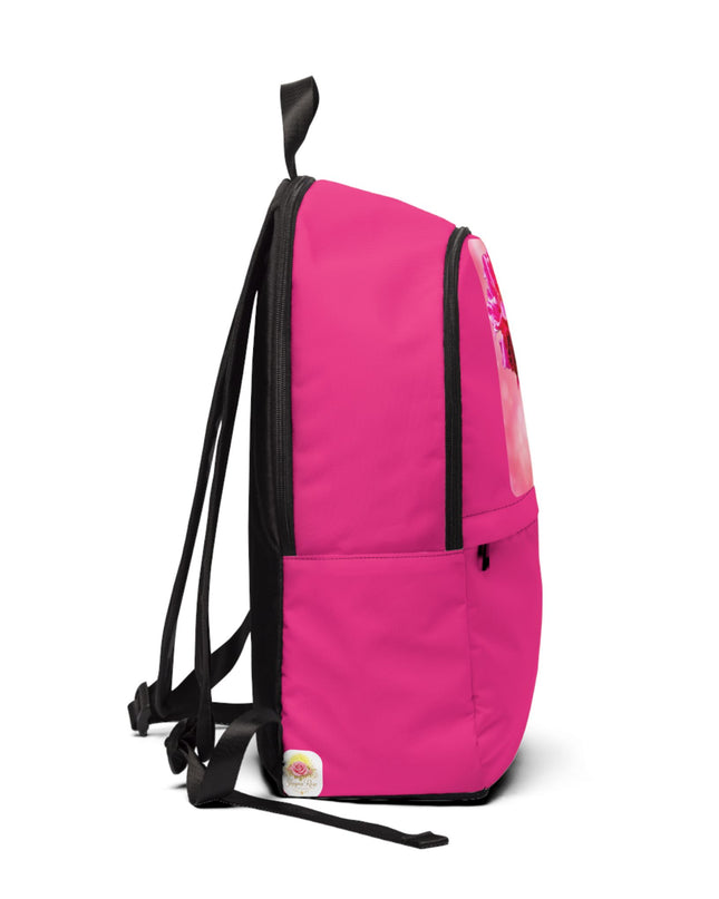 "Fairy Rose" Unisex Fabric Backpack