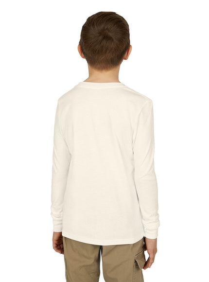 "Butterfly and Poppies" Youth Jersey Long Sleeve Tee