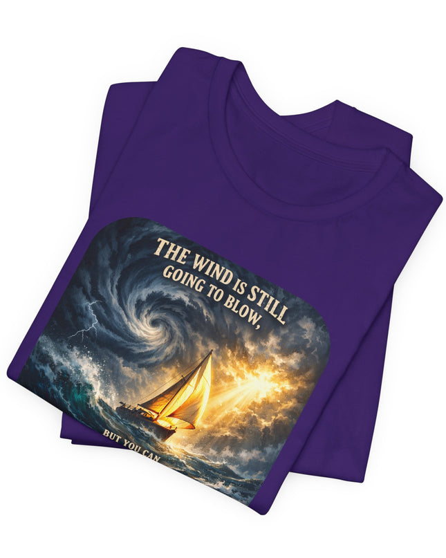 "Shift your Sails" Unisex Jersey Short Sleeve Tee