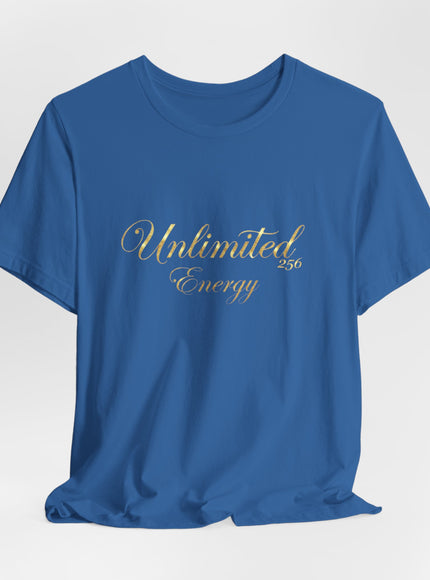 "Unlimited 256 Energy" Unisex Jersey Short Sleeve Tee
