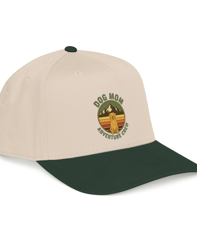 "Dog Mom" Mid Profile Baseball Cap