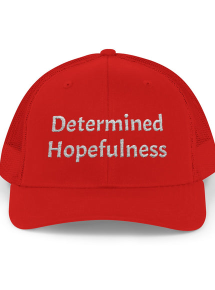 "Determined Helpfulness" Snapback Trucker Cap