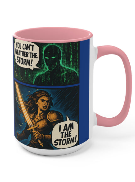 "I Am the Storm" Accent Mug