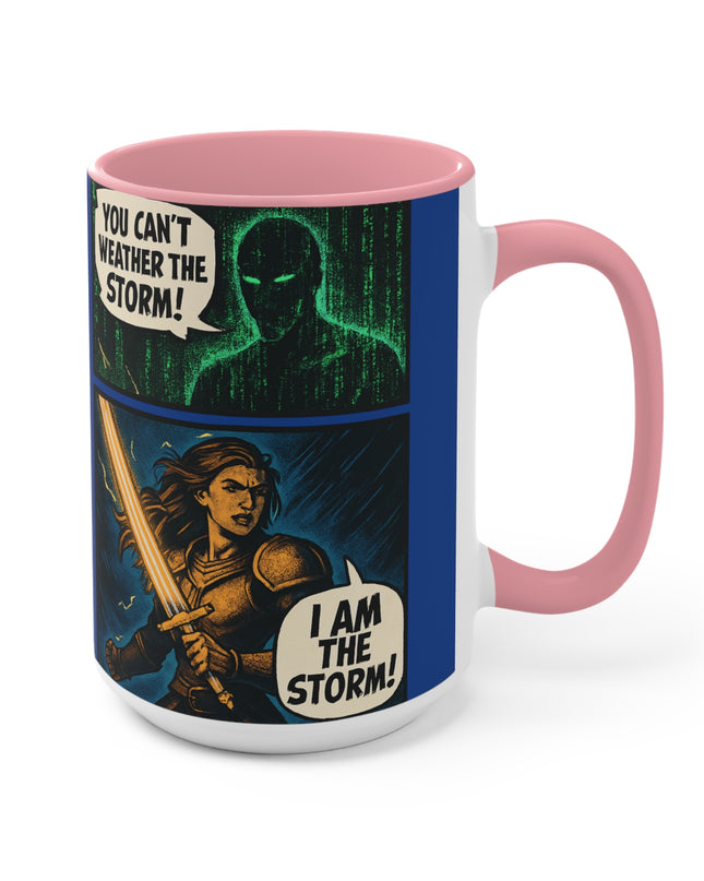 "I Am the Storm" Accent Mug
