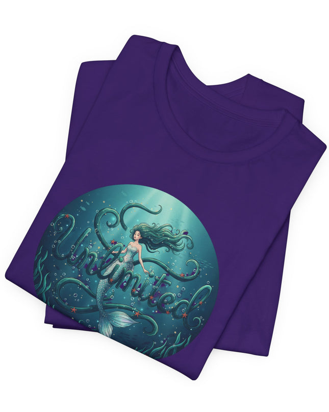 "Unlimited Mermaid" Unisex Jersey Short Sleeve Tee