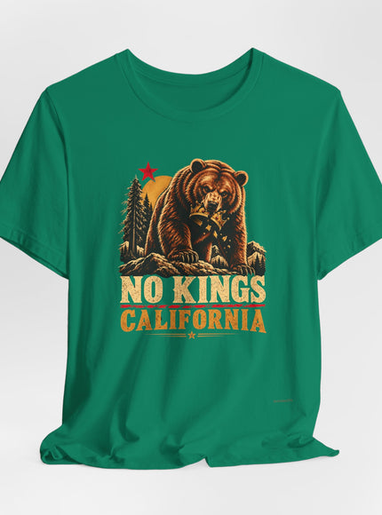 "No Kings California" Unisex Jersey Short Sleeve Tee