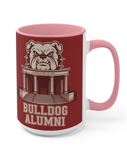 "Bulldog Alumni " Accent Mug