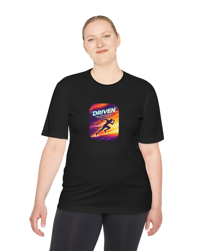 "Driven" Unisex Moisture Wicking Tee