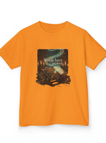 "Words Have Power" Kids Heavy Cotton Tee