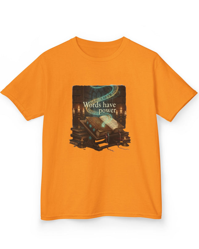 "Words Have Power" Kids Heavy Cotton Tee