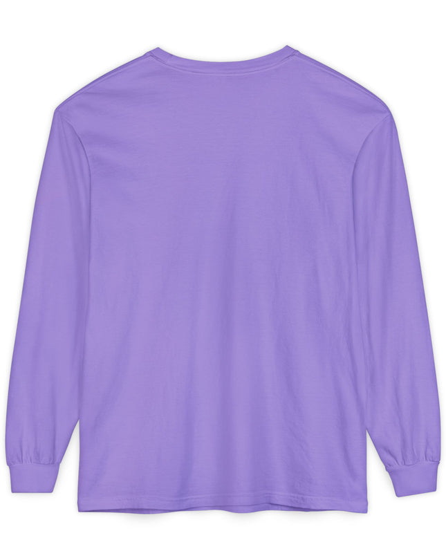 "Courageous Change Happening Within" Unisex Garment-dyed Long Sleeve T-Shirt