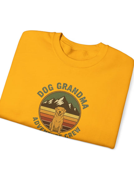 "Dog Grandma Adventure Crew" Unisex Sweatshirt