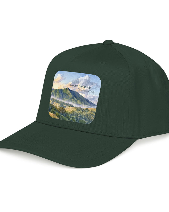 "Mount Tamalpais, the Sleeping Lady" Mid Profile Baseball Cap