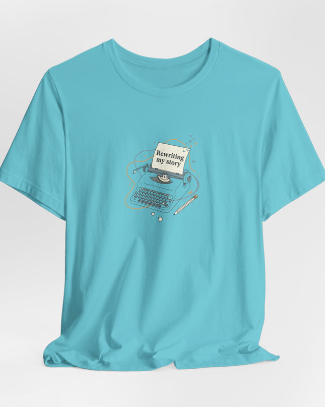 "Rewriting My Story" Unisex Jersey Short Sleeve Tee