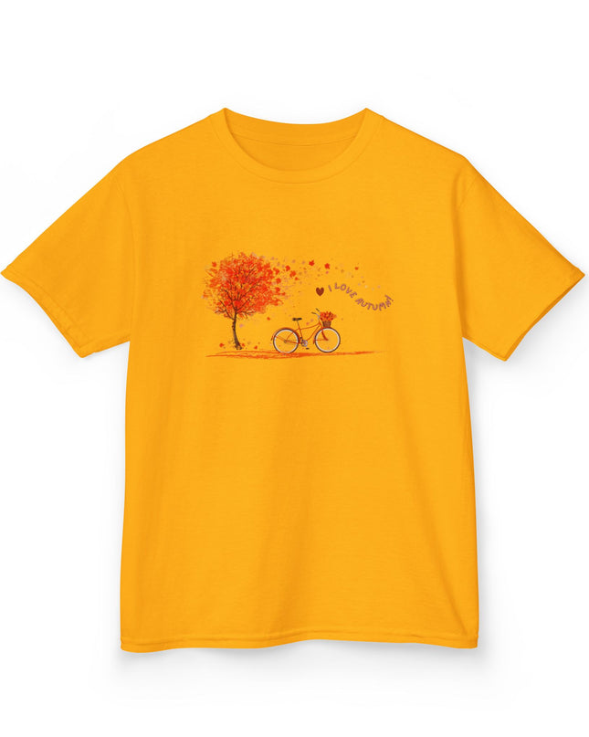 "I Love Autumn" Kids Heavy Cotton Tee