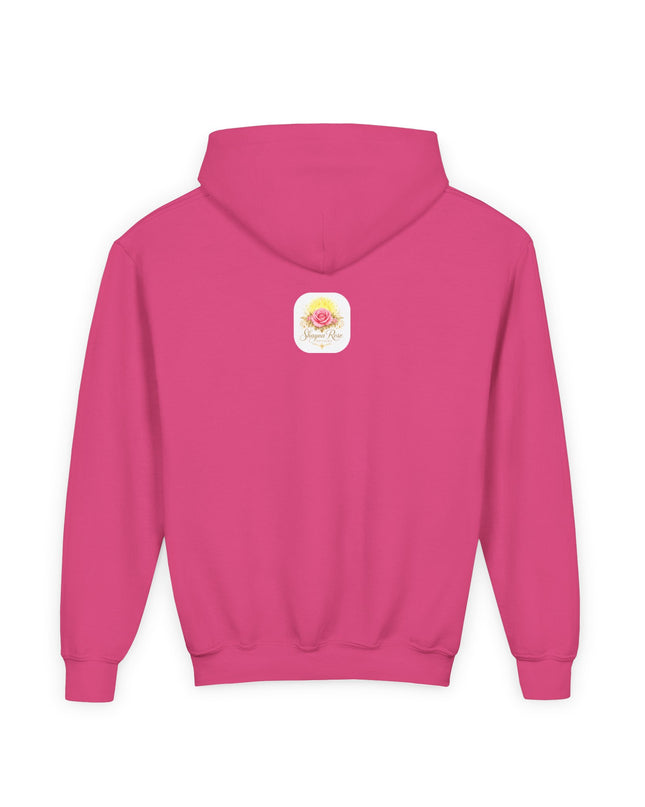 "My Father Says I am Royalty" Youth Heavy Blend Hooded Sweatshirt
