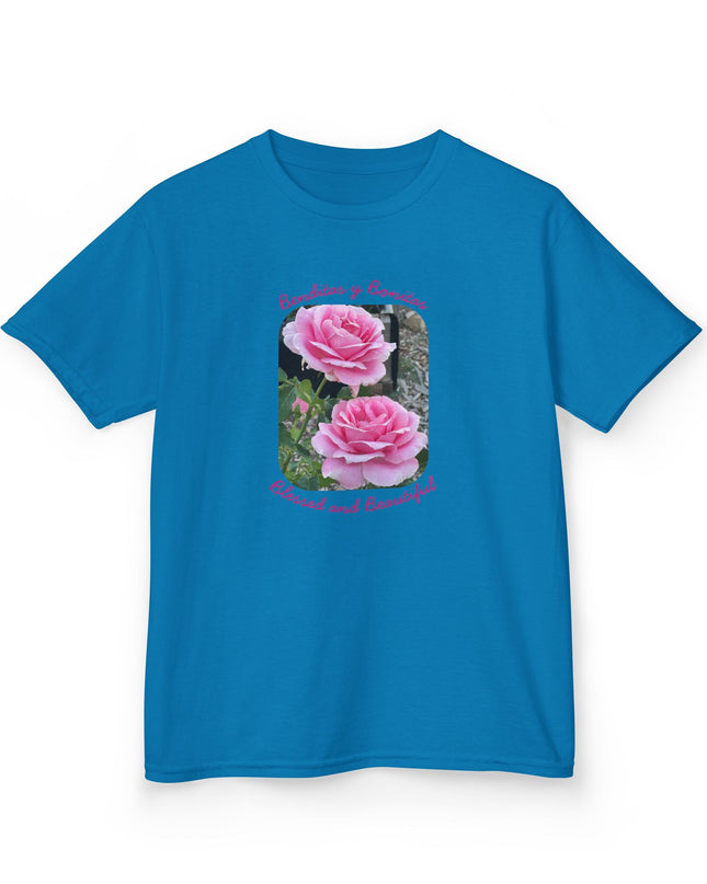 "Blessed and Beautiful" Kids Heavy Cotton Tee