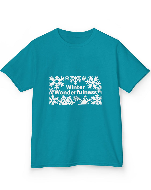 "Winter Wonderfulness" Kids Heavy Cotton Tee