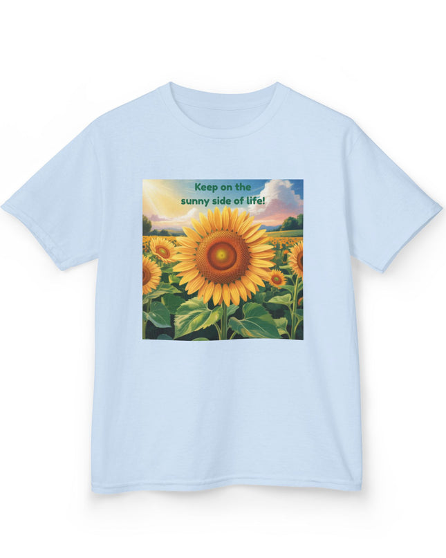 "Keep on the Sunny Side of Life" Kids Heavy Cotton Tee