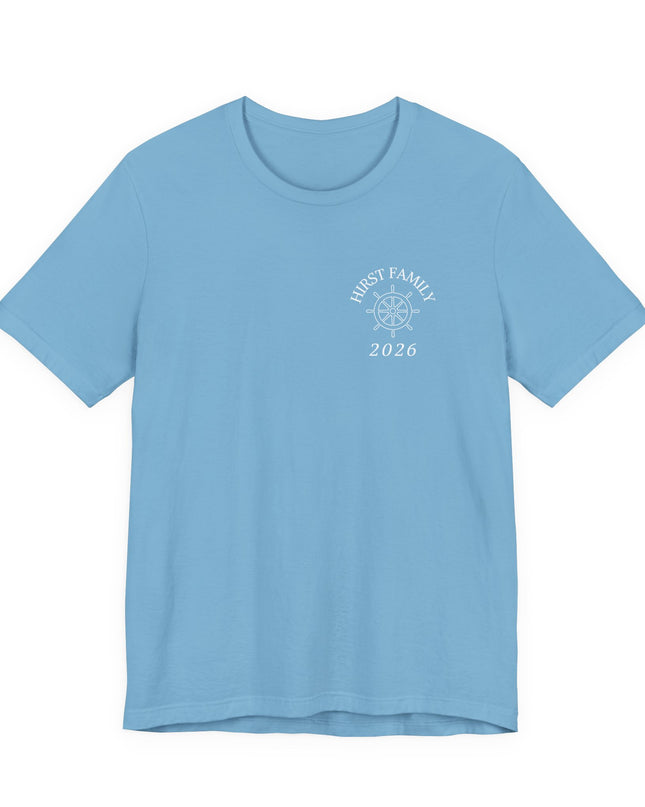 "Hirst Family" (Ink both sides) Unisex Jersey Short Sleeve Tee
