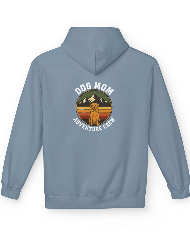 "Dog Mom" Unisex Midweight Softstyle Fleece Hoodie