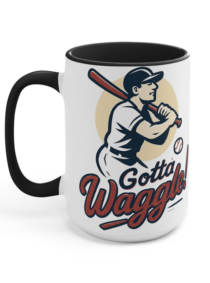 "Gotta Waggle!" Accent Mug