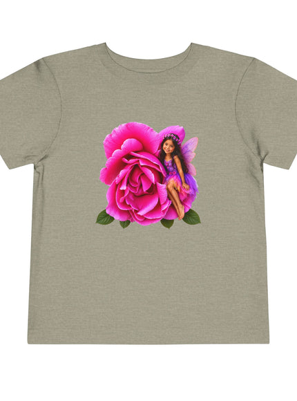 "Rose Fairy" Toddler Short Sleeve Tee