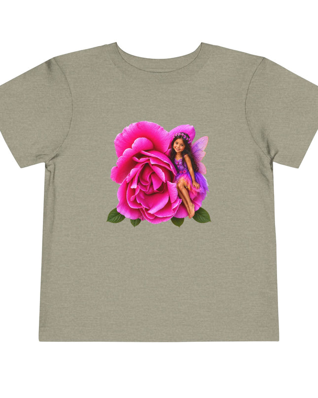 "Rose Fairy" Toddler Short Sleeve Tee