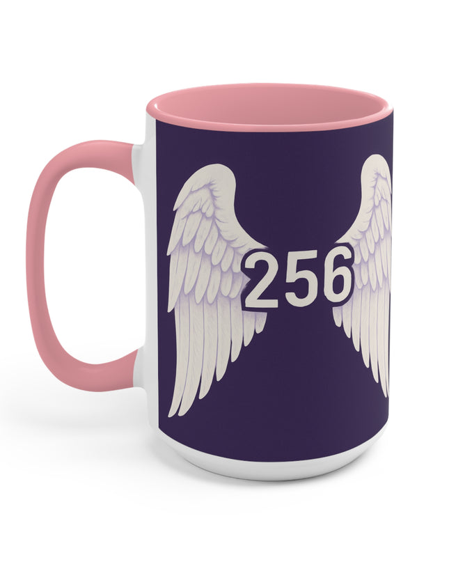 "Fluffy Angel Wing 256" Accent Mug
