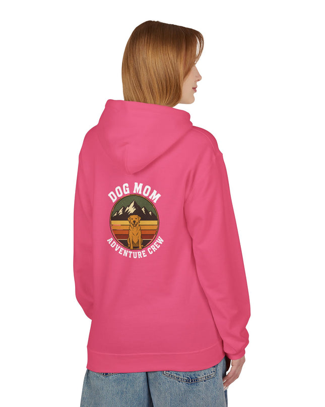 "Dog Mom" Unisex Midweight Softstyle Fleece Hoodie