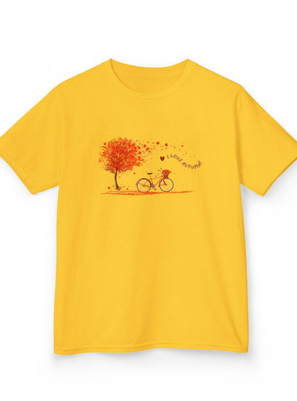 "I Love Autumn" Kids Heavy Cotton Tee