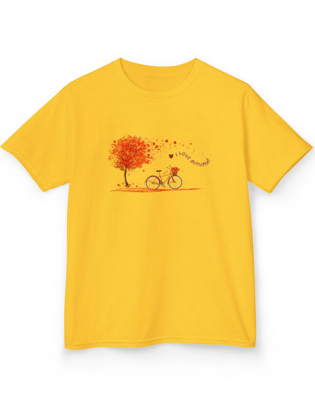 "I Love Autumn" Kids Heavy Cotton Tee