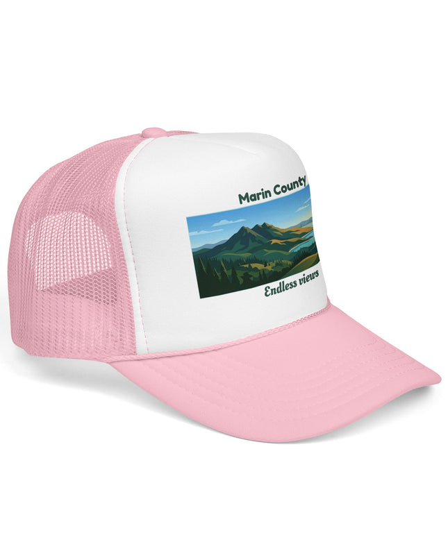 "Marin County, Endless Views" Foam Trucker Hat