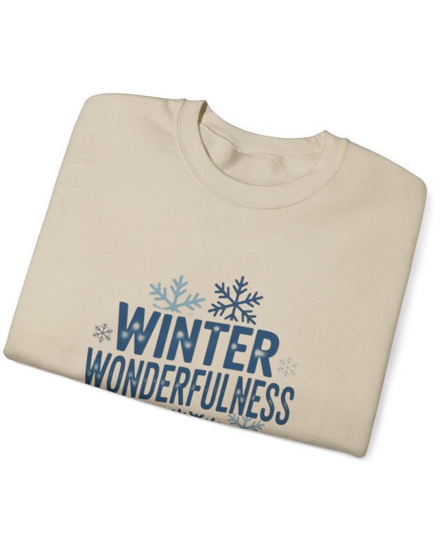 "Winter Wonderfulness" Unisex Adult Sweatshirt
