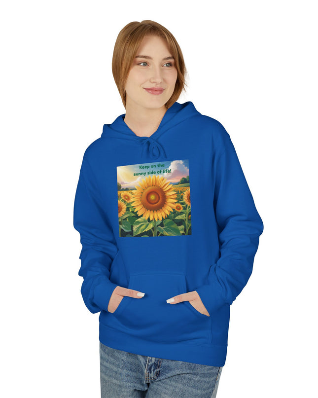 "Keep on the Sunny Side of Life" Unisex Midweight Softstyle Fleece Hoodie