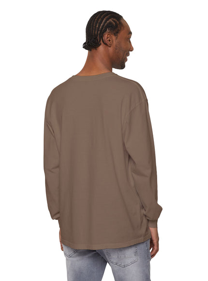 "Tides and Tall Trees" Unisex Garment-dyed Long Sleeve T-Shirt