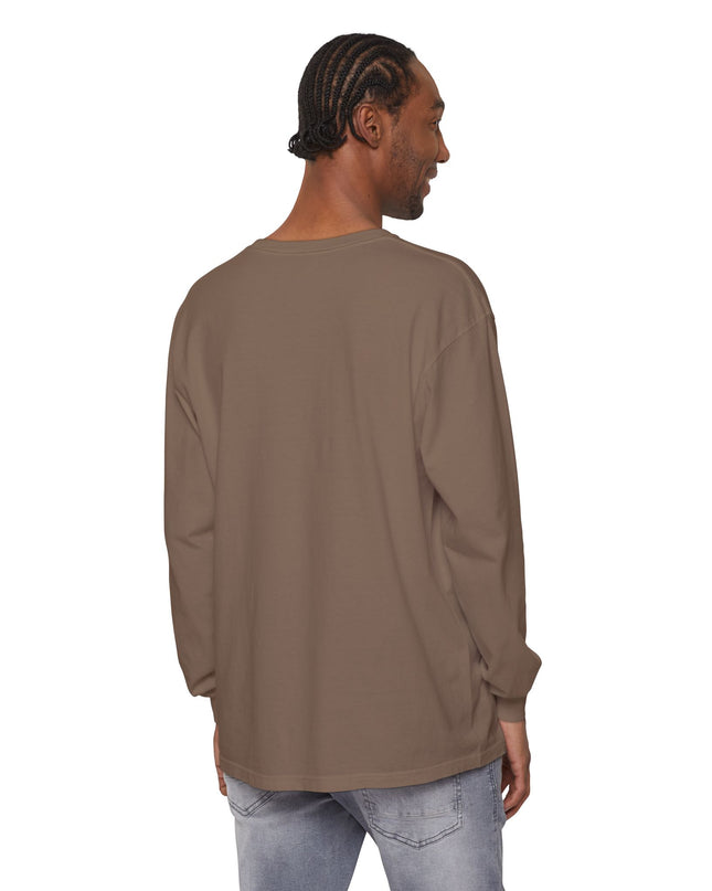 "Tides and Tall Trees" Unisex Garment-dyed Long Sleeve T-Shirt