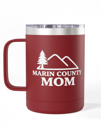 "Marin Country Mom" Coffee Mug Tumbler, 15oz