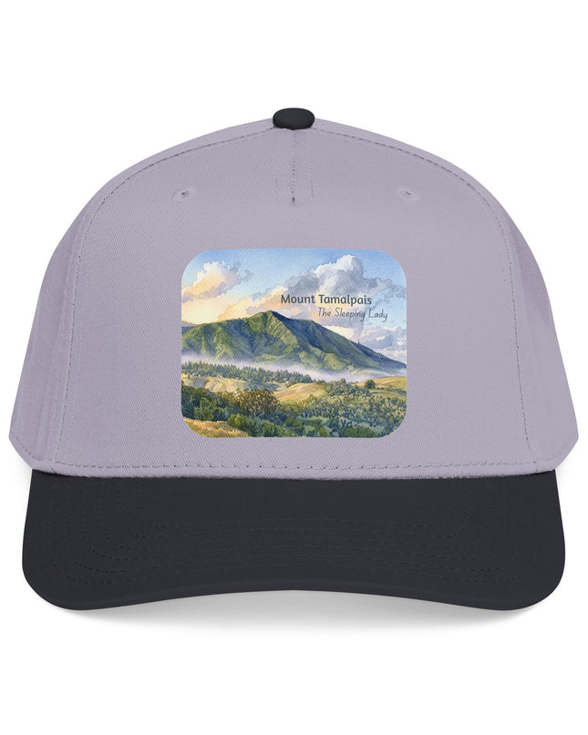 "Mount Tamalpais, the Sleeping Lady" Mid Profile Baseball Cap