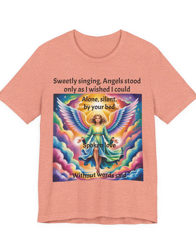 "Sweetly Singing, Angels Stood" Women's Soft Jersey Tee