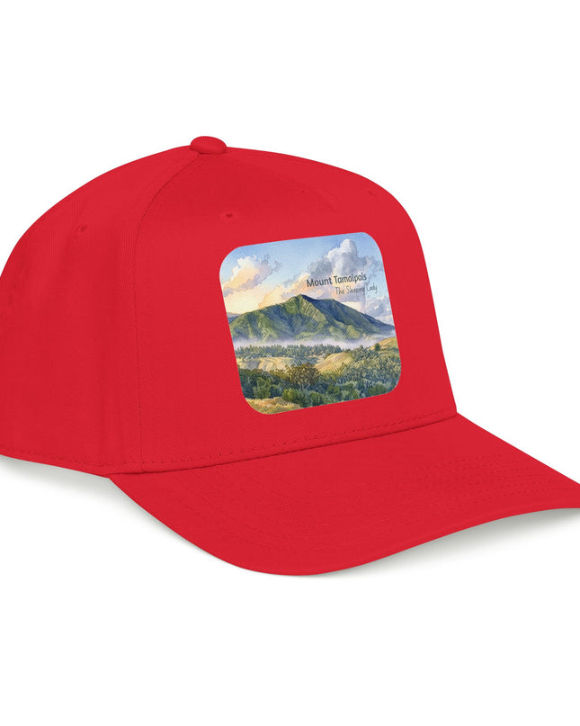 "Mount Tamalpais, the Sleeping Lady" Mid Profile Baseball Cap