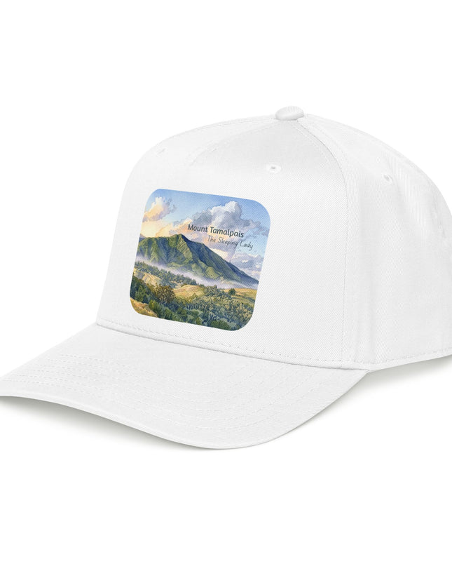 "Mount Tamalpais, the Sleeping Lady" Mid Profile Baseball Cap