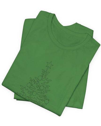 "Christmas Tree" Unisex Jersey Short Sleeve Tee