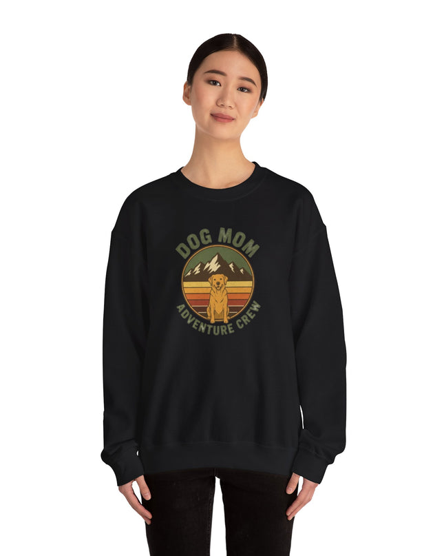 "Dog Mom Adventure Crew" Unisex Adult Sweatshirt