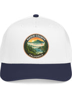 Navy / White