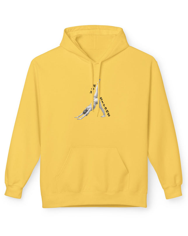 "Mom Strong Pilates" (Darker ink on both sides) Unisex Midweight Softstyle Fleece Hoodie