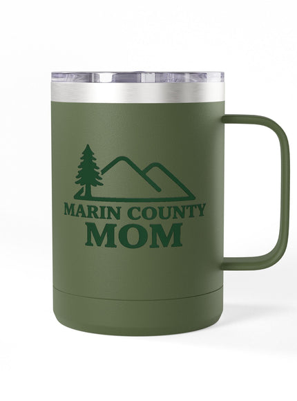 "Marin Country Mom" Coffee Mug Tumbler, 15oz