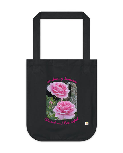 "Blessed and Beautiful" Organic Canvas Tote Bag